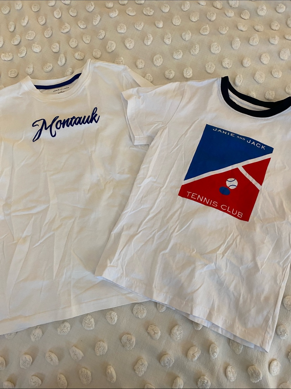 Pair of Preppy Janie & Jack Tees 🏸